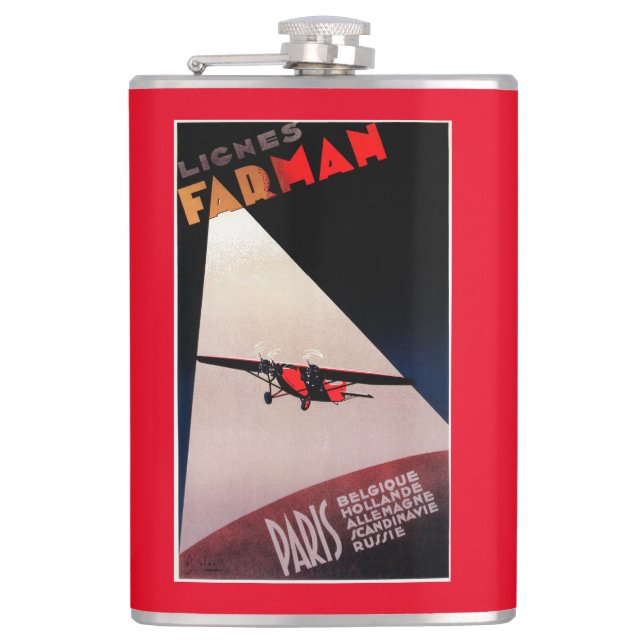 Petaca Poste del promo del monoplano de Farman 300 de las (Anverso)