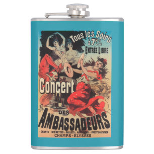 Petaca Poster del concierto en la avenida de