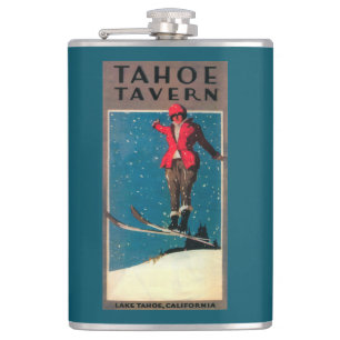 Petaca Poster del promo de la taberna de Tahoe