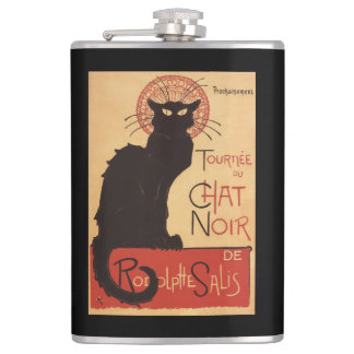 Petaca Poster Noir del promo del gato negro de la