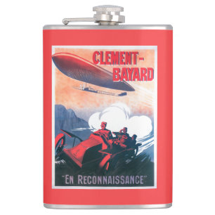 Petaca Poster promocional del dirigible de Adjudant