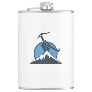 Petaca Potencia de escalada de hielo