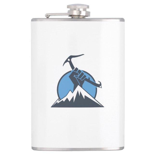 Petaca Potencia de escalada de hielo (Anverso)