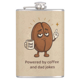 Petaca Potenciado por Café Divertido Granos de Café Día d