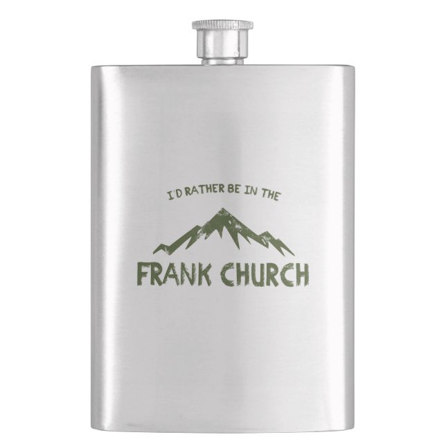 Petaca Preferiría estar en la Iglesia de Frank (Anverso)