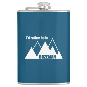 Petaca Preferiría Estar En La Montaña Bozeman Montana
