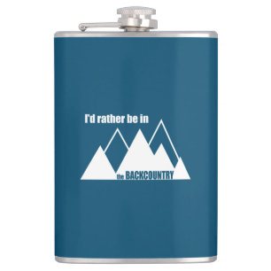 Petaca Preferiría Estar En La Montaña Del Backcountry
