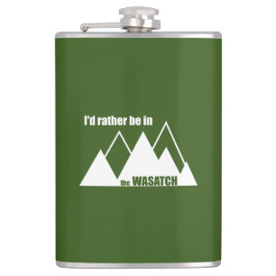 Petaca Preferiría Estar En Las Montañas Wasatch