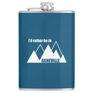 Petaca Prefiero estar en la montaña Asheville de Carolina