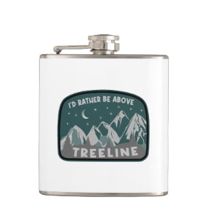 Petaca Prefiero estar por encima de Treeline