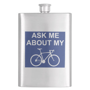 Petaca Pregúntame sobre mi bicicleta