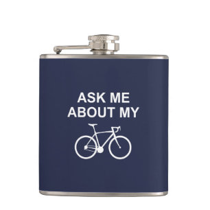 Petaca Pregúntame sobre mi bicicleta