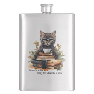 Petaca Preparado Para La Escuela Como Un Jefe