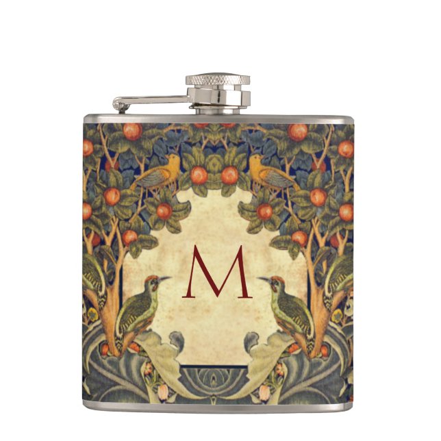 Petaca Preraphaelite Wm. Personalizable Morris MONOGRAM (Anverso)