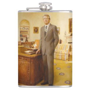 Petaca Presidente americano James Earl Carter Oficina Ova