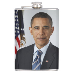 Petaca Presidente estadounidense Barack Obama en la Casa 