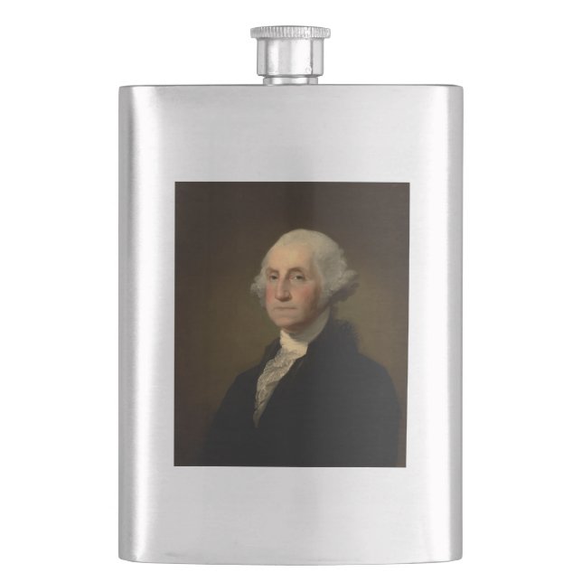 Petaca Presidente estadounidense George Washington, Stuar (Anverso)