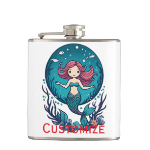 Petaca Pretende que soy una hábil sirena Thunder_Cove