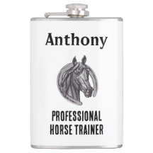 Profesional de entrenamiento de caballos Black Whi