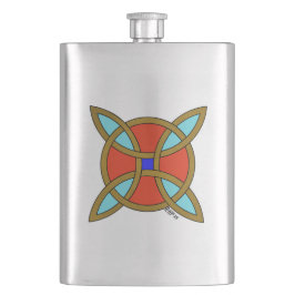 Petaca Protección nórdica contra la brujería o el nudo de