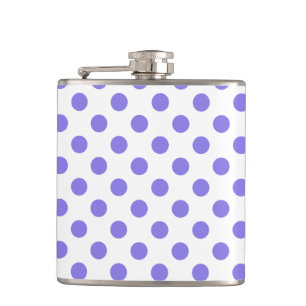 Petaca Puntos de polka periwinkle