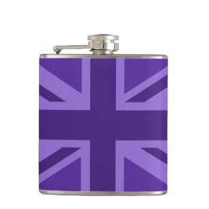 Petaca Purple Union Jack Design