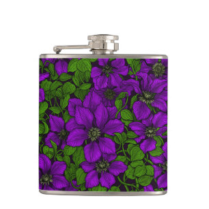 Petaca Púrpura Clematis