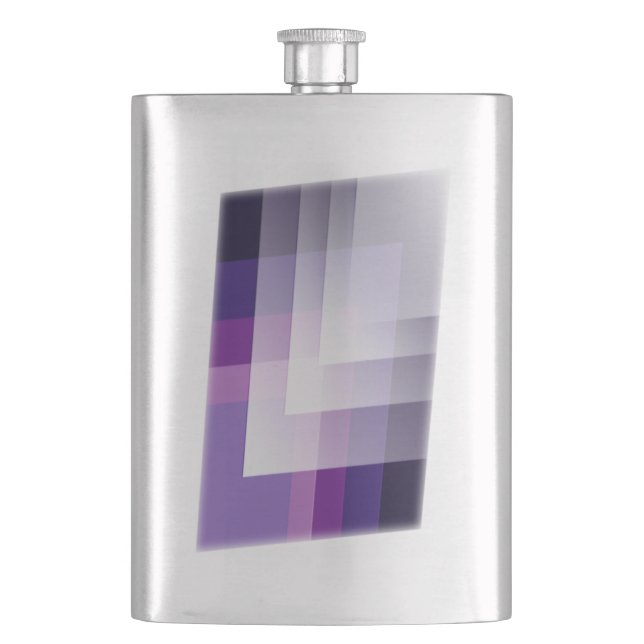 Petaca Púrpura y blanco (Anverso)