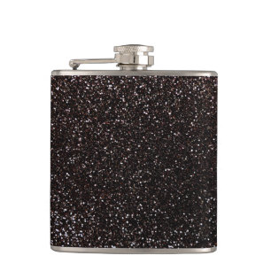 Petaca Purpurina negro