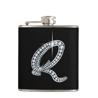 Petaca Q Script "Diamond Bling" Flask