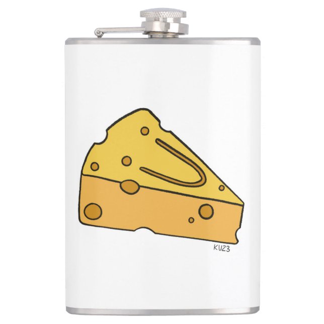 Petaca Queso Cute de Cheesin' (Anverso)