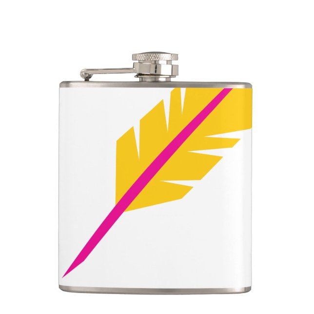 Petaca Quill Vinyl Wraped Flask (Anverso)