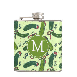 Petaca Quirky Navidades festivos modelo de picaduras