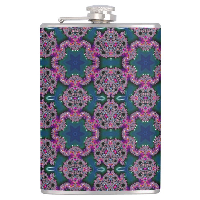 Petaca Radiación fractal (Anverso)