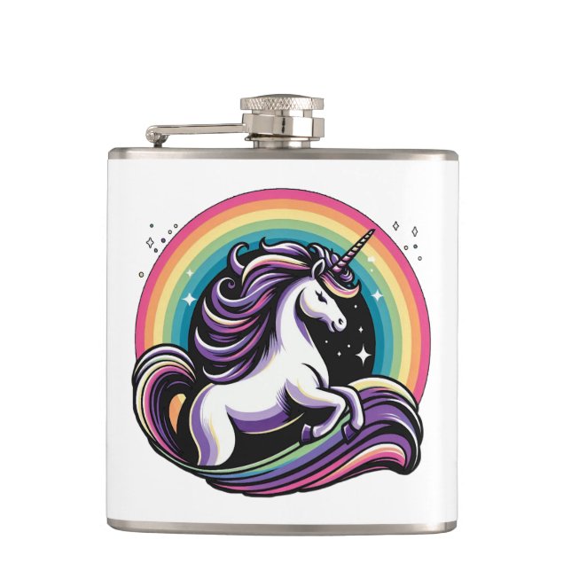 Petaca Raibow Unicorn (Anverso)