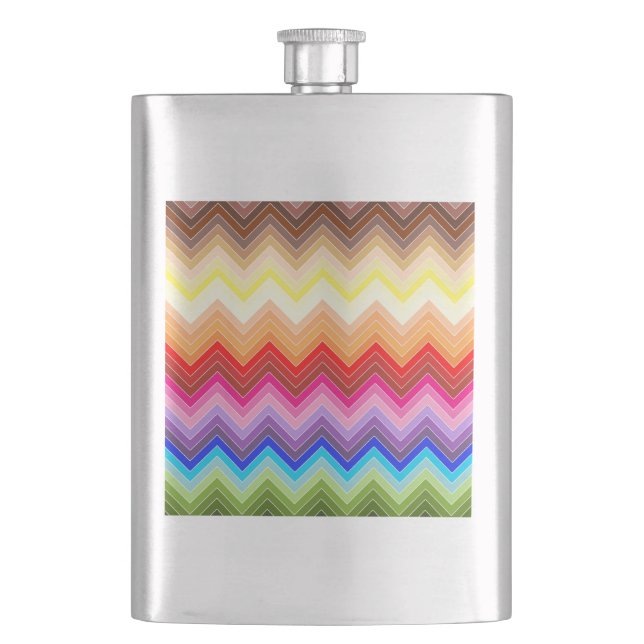 Petaca Rainbow Zig Zag (Anverso)