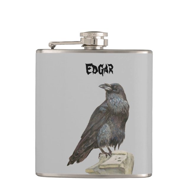 Petaca Raven (Anverso)