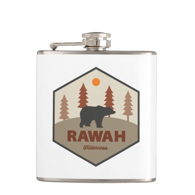 Petaca Rawah Wilderness Colorado Bear (Anverso)