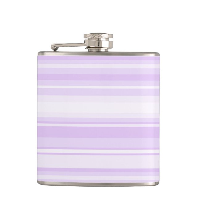 Petaca Rayas de lilac (Anverso)