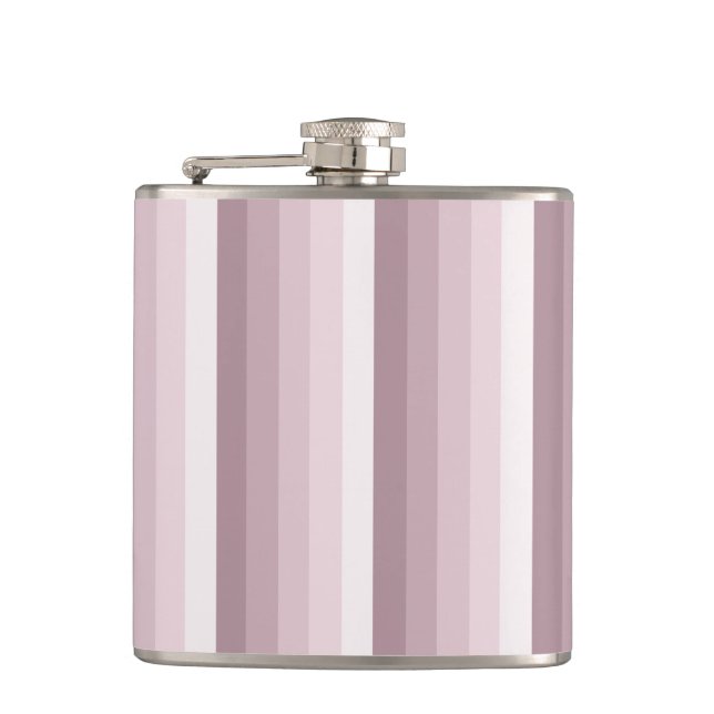 Petaca rayas de sombra de cuarzo Rosa (Anverso)