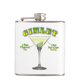 Petaca Receta de Cóctel Gimlet Martini Arte