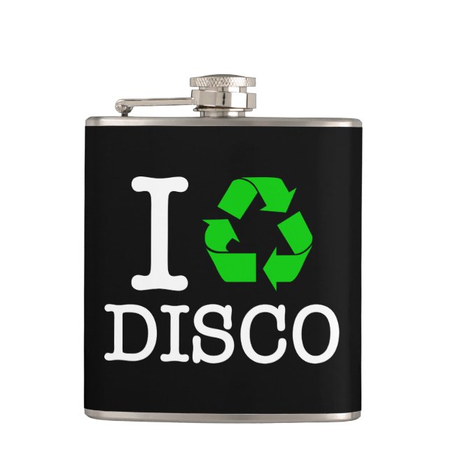 Petaca Reciclar Disco (Anverso)