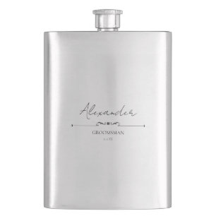 Petaca Recuerdo de boda personalizado PADRINO