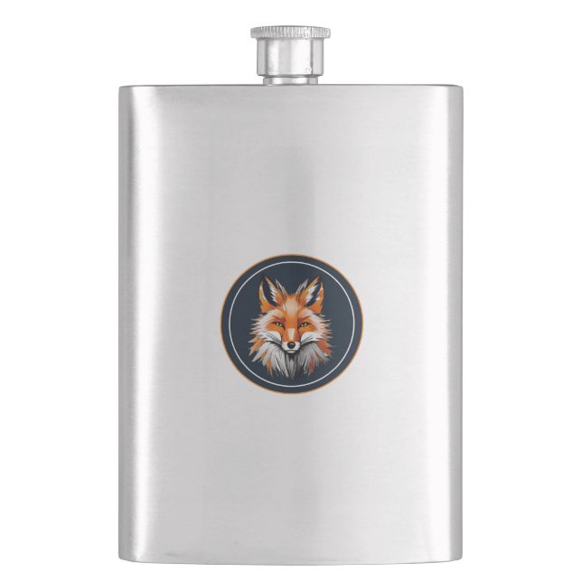 Petaca Red Fox Flask (Anverso)