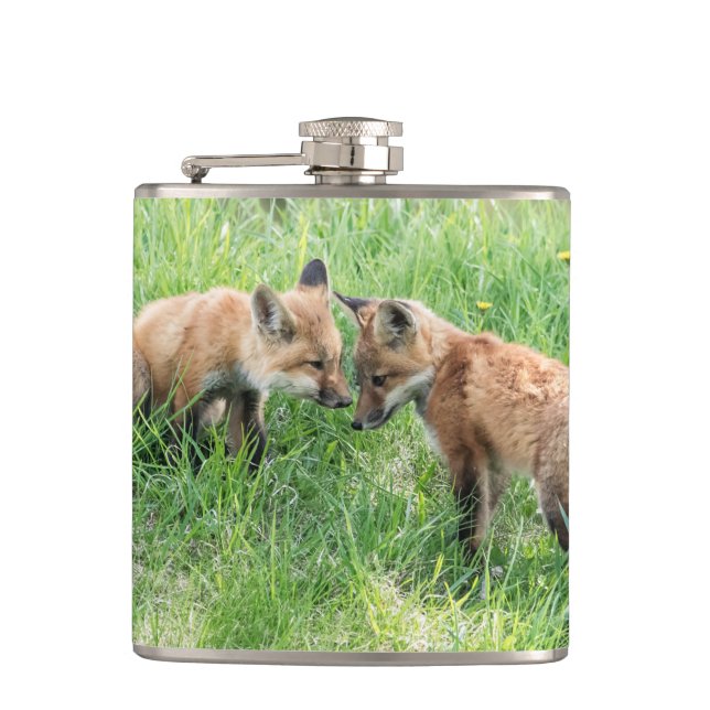 Petaca Red Fox Kits (Anverso)