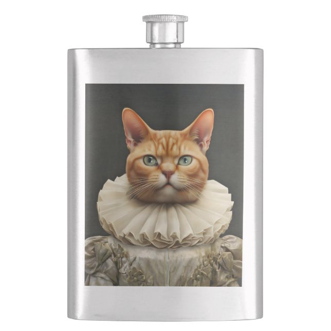 Petaca Regal Cat (Anverso)
