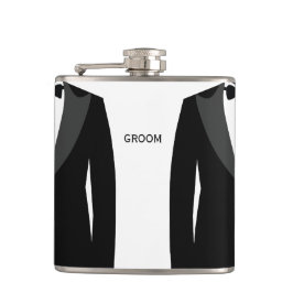 Petaca Regalo de Boda gay para Groom - frascos personaliz