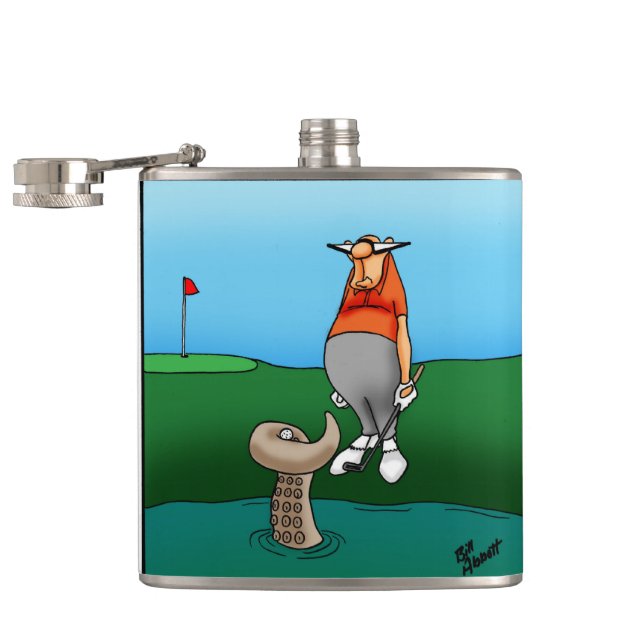 Petaca Regalo de oscilación del humor del golf (Abierto)