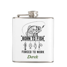 Regalo de pescador personalizado, nace para pescar