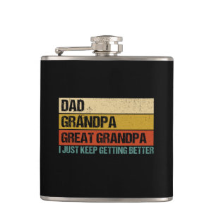 Petaca Regalo del Día del Padre de los Hombres de los Abu